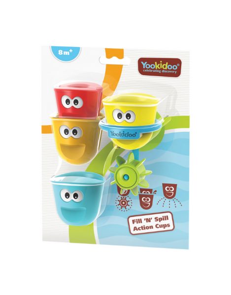 Fill 'N' Spill Action Cups - Ages 12mths+