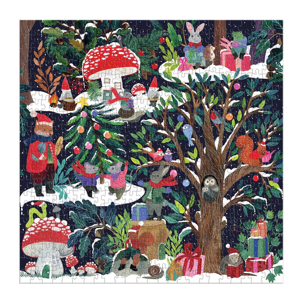 500 Pieces: Yuletide Forest Puzzle - Ages 8+