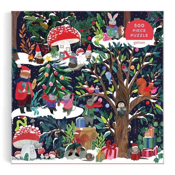 500 Pieces: Yuletide Forest Puzzle - Ages 8+