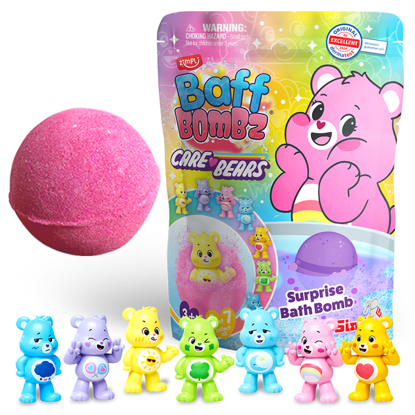 Baff Bombz Care Bears Surprise Bath Bomb with Collectible Toy