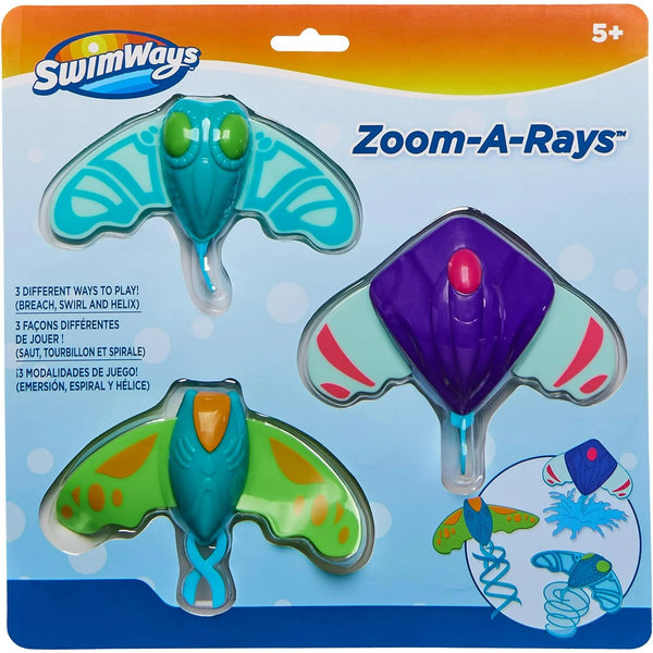 Zoom-a-Rays Stingray Pool Diving Toy: 3 Pack - Ages 5+