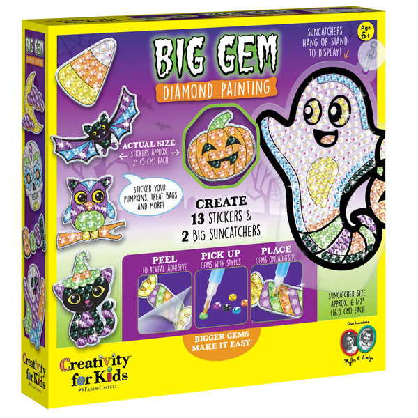 Big Gem Diamond Painting Halloween - Ages 6+