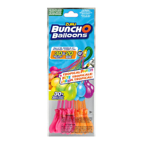 Bunch O Balloons: Tropical Party Water Balloons, 30+ Pack - Ages 3+