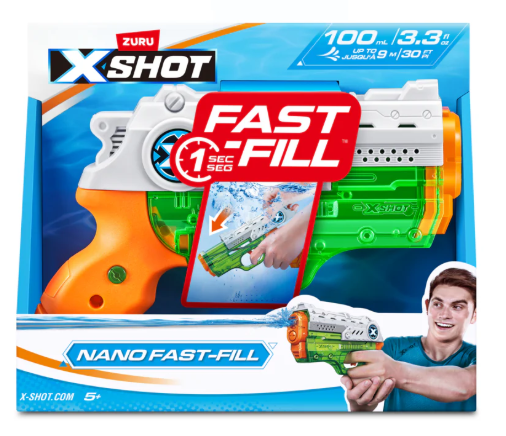 X-Shot Nano Fast-Fill Water Blaster
