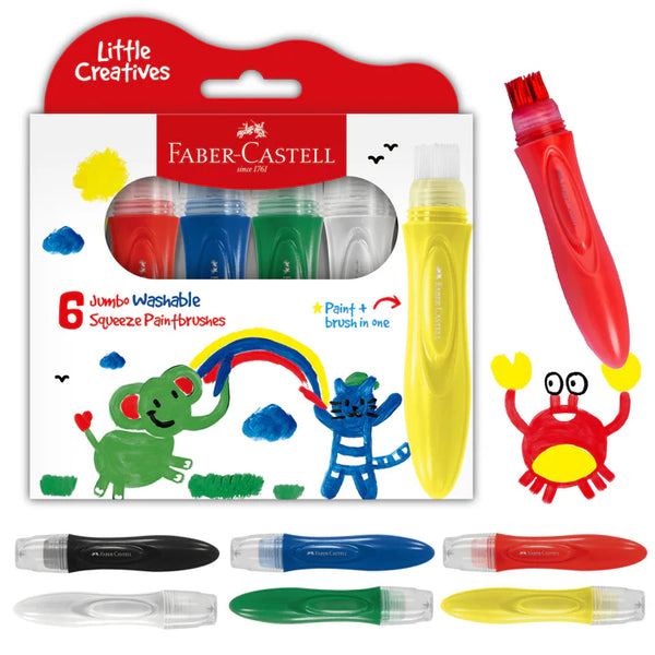 FC: Little Creatives Jumbo Squeezing Paintbrush - Ages 3+