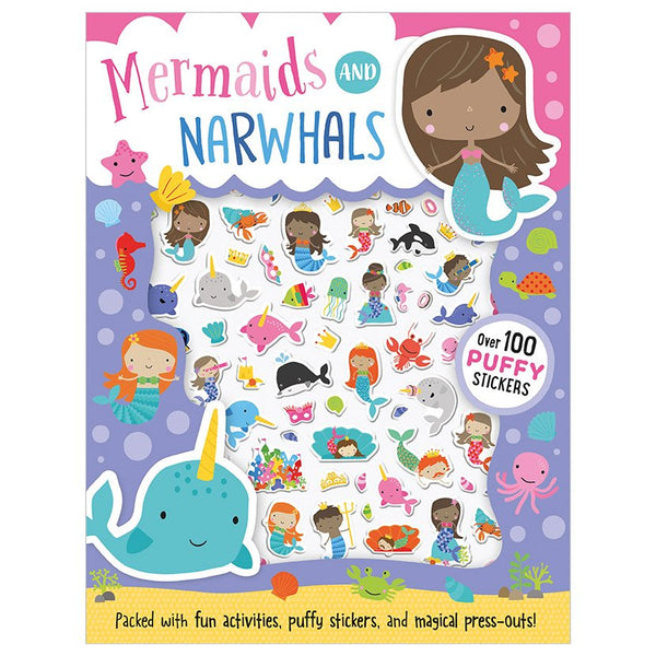 AB: Mermaids and Narwhals Activity Book - Ages 3+