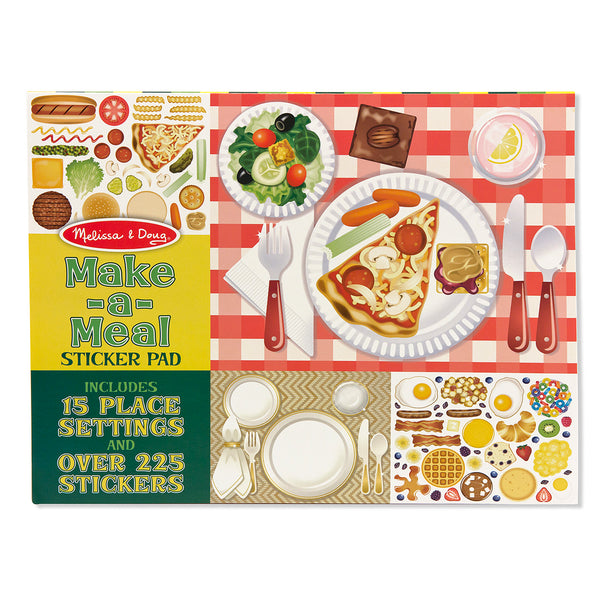 Make-a-meal Sticker Pad 3+