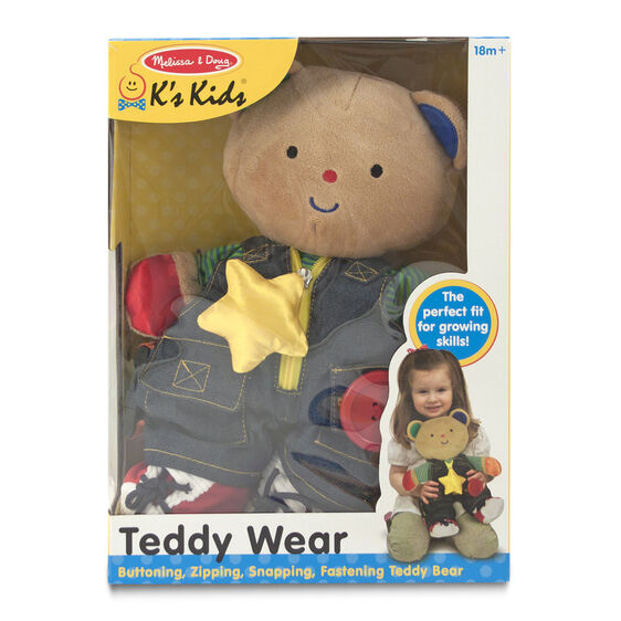 Teddy Wear Toddler Learning Toy - Ages 18mth+
