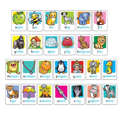 Alphabet Flashcards - Ages 3+