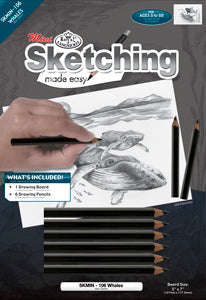 Mini Sketching Made Easy: Whales - Ages 8+