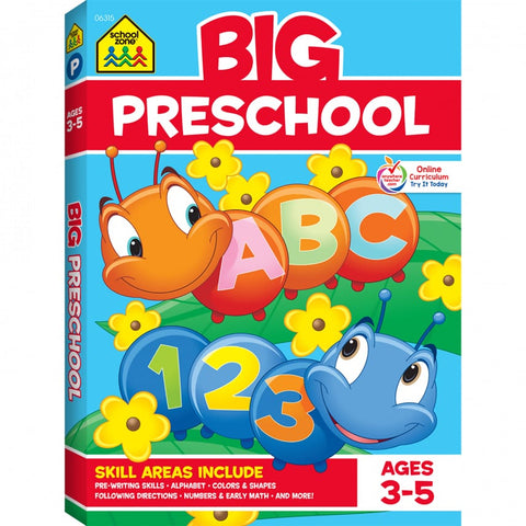 AB: Big Preschool Workbook - Ages 3+
