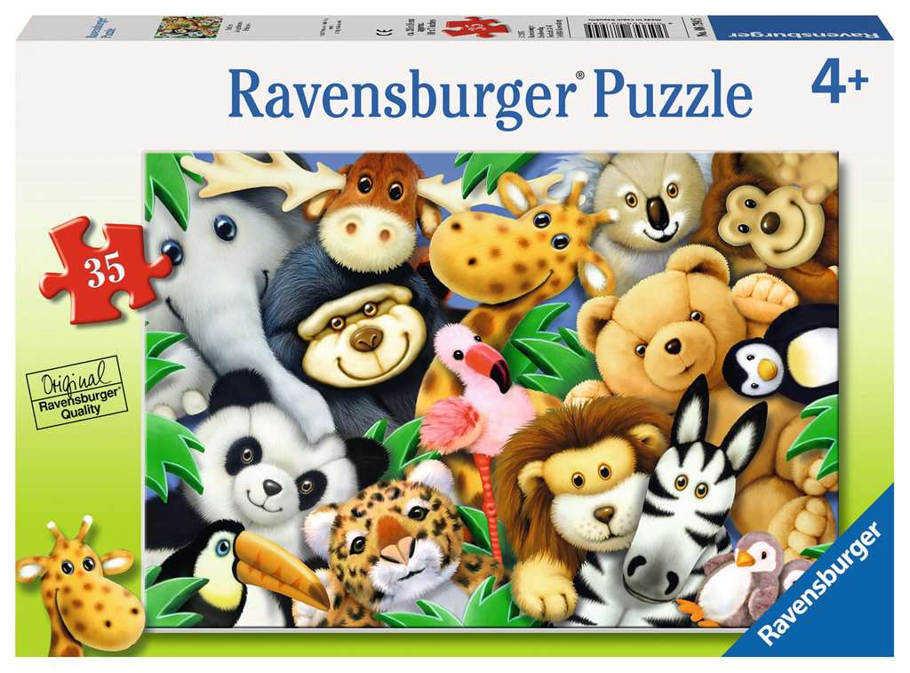 35 Piece puzzle: Softies - Ages 4+