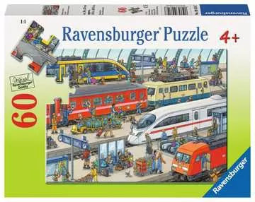 60 Piece Puzzle: Railway Station - Age 4+