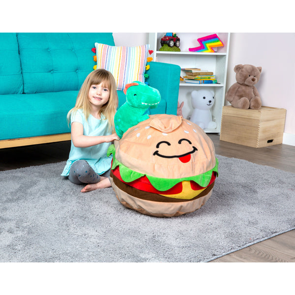 Toy Storage Bag: Hamburger