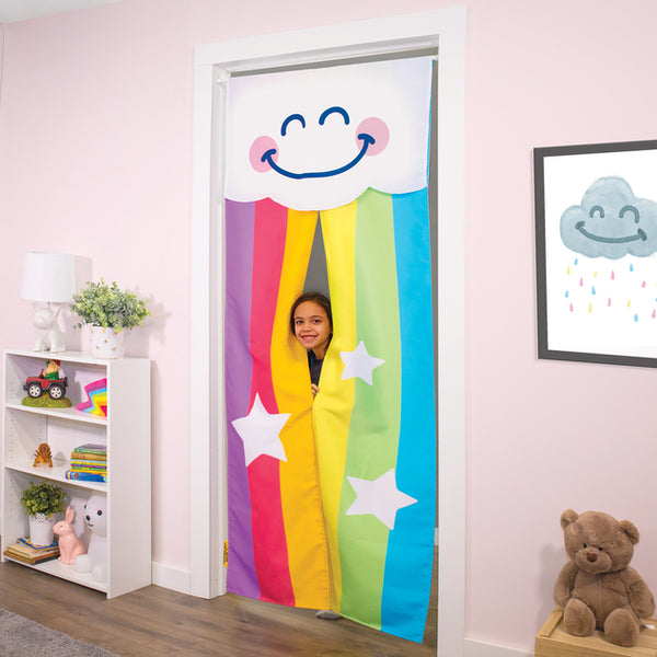 Doorway Curtain: Rainbow