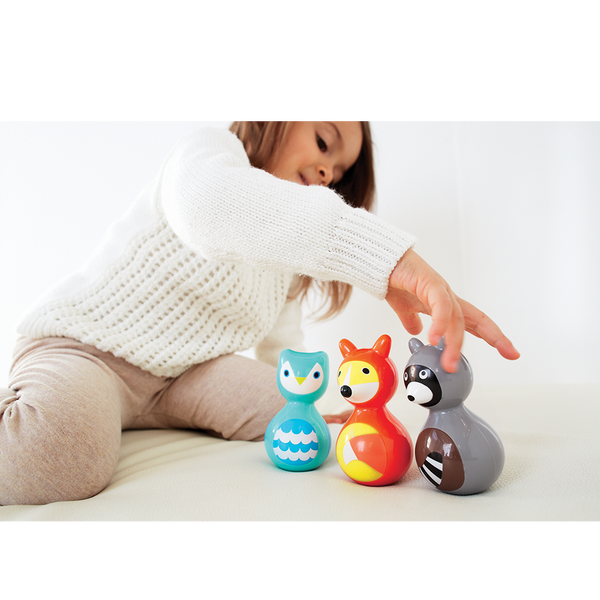 Wobble Toy: Raccoon - Ages 12m+