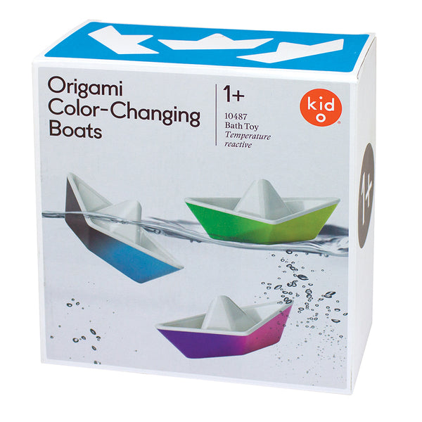 Kid O: Origami Color-Changing Boats - Ages 12mth+