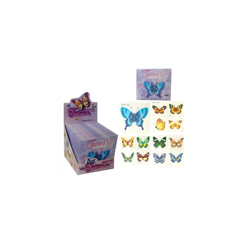 Butterfly Tattoo Set - Ages 5+