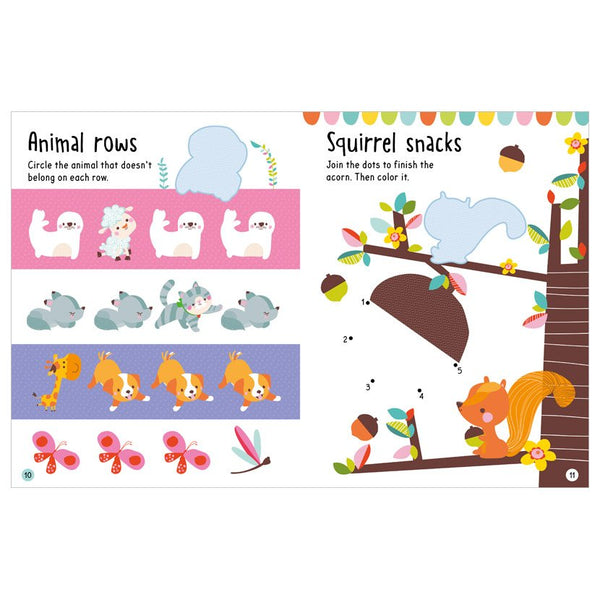 AB: Big Stickers for Little Hands Activity Book: Animal Kingdom - Ages 3+