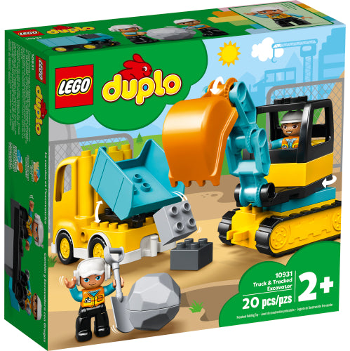Lego: Duplo Truck & Tracked Excavator - Ages 2+