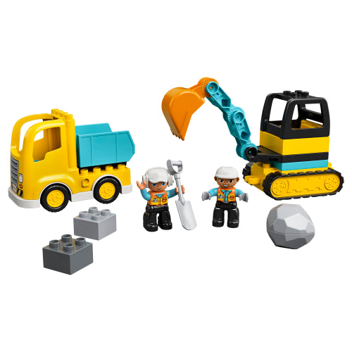 Lego: Duplo Truck & Tracked Excavator - Ages 2+
