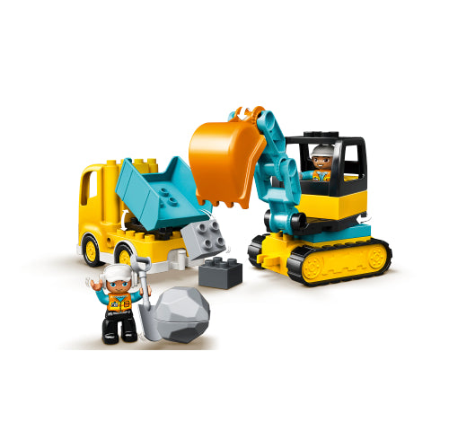 Lego: Duplo Truck & Tracked Excavator - Ages 2+