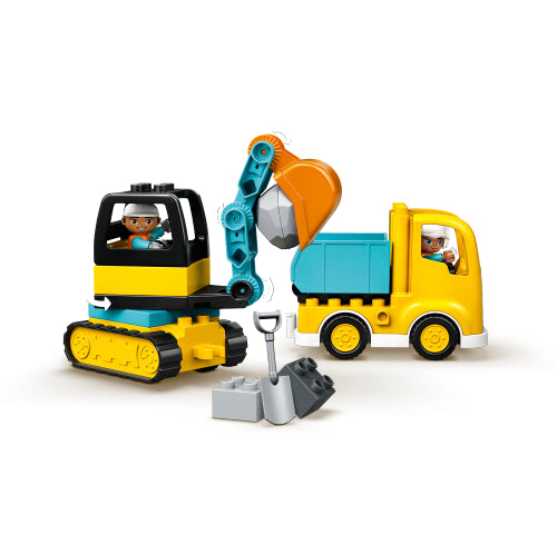 Lego: Duplo Truck & Tracked Excavator - Ages 2+