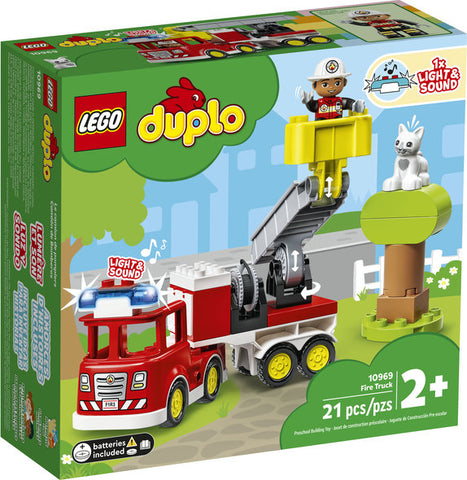 Lego: Duplo Fire Truck - Ages 2+