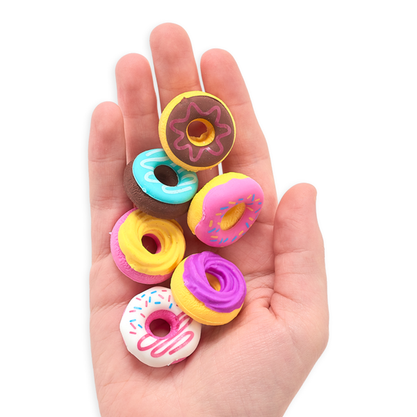 Dainty Donuts Scented Erasers Set of 6 - Ages 6+