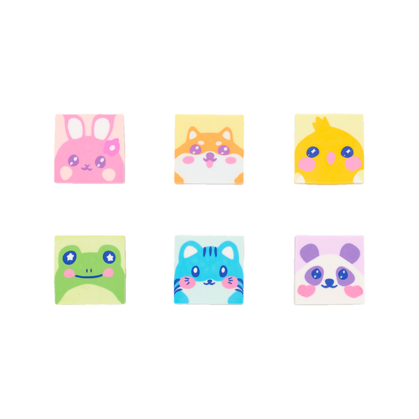 Hey! Critters: 6 Scented Erasers - Ages 6+