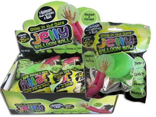 Loot: Jelly Balloon Ball Glow In The Dark - Ages 3+