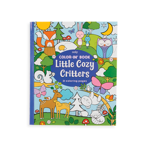 Color-in' Book: Little Cozy Critters - Ages 3+