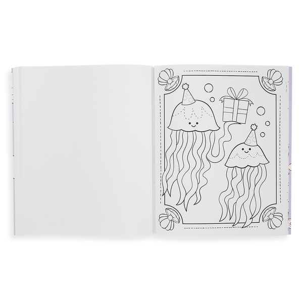 Color-in' Book: 31 Outrageous Ocean Coloring Pages - Ages 3+