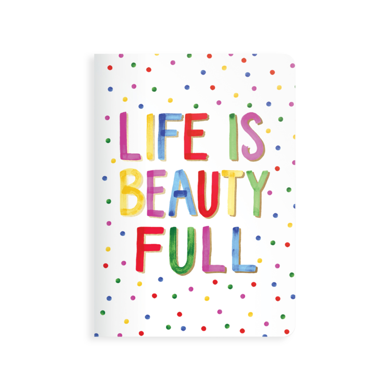 Jot-It! Notebook: Life is Beauty Full - Ages 3+