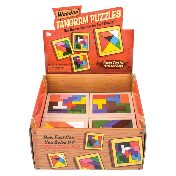 Wooden Tangram Puzzles – Playful Minds