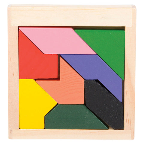 Wooden Tangram Puzzles - Ages 3+