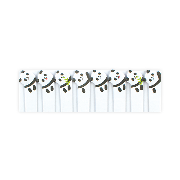 Note Pals Sticky Tabs: Playful Pandas