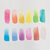 Chroma Blends: 12 Pearlescent Watercolors Set - Ages 6+