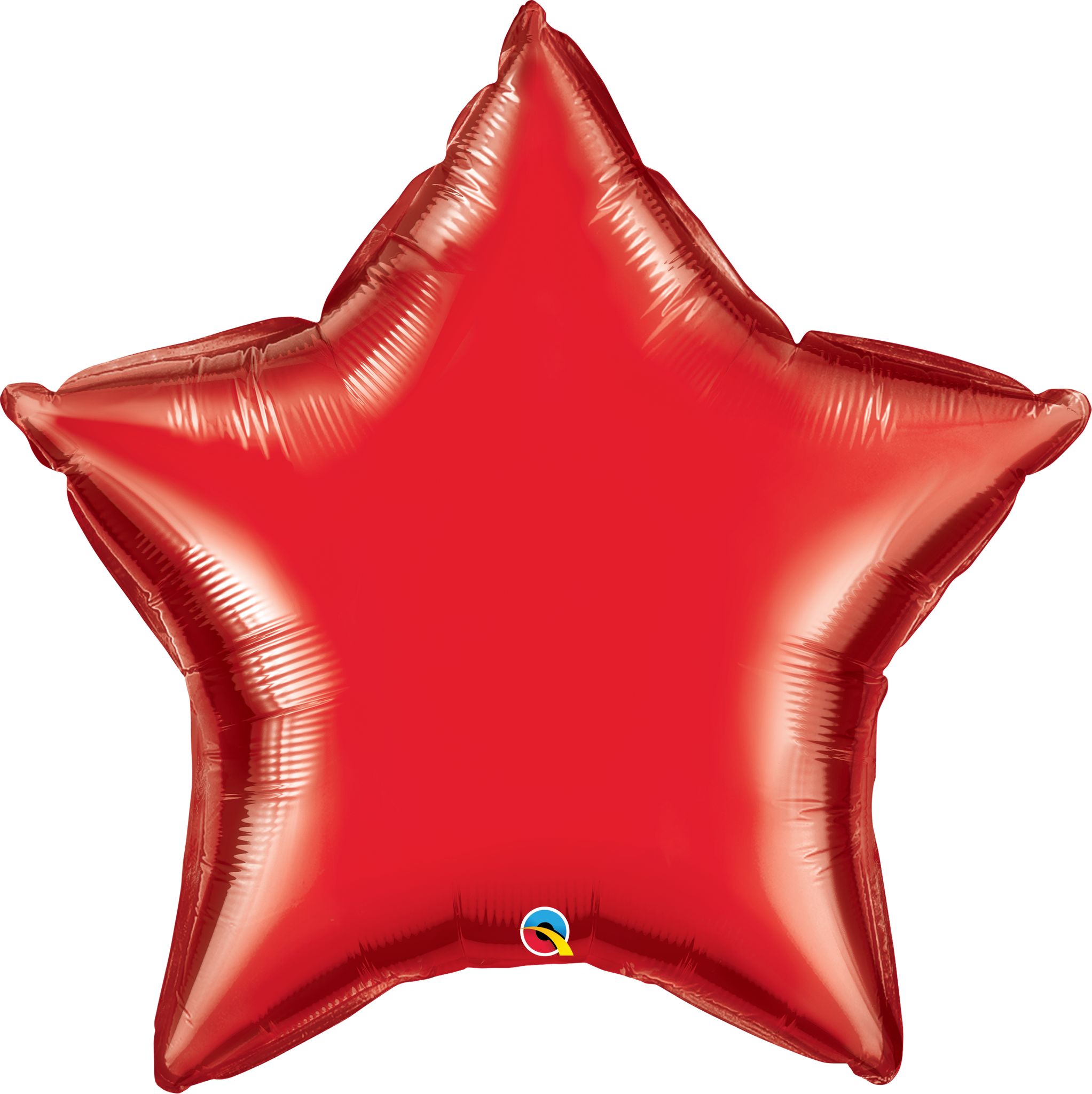 Ruby Red Star Balloon 36"