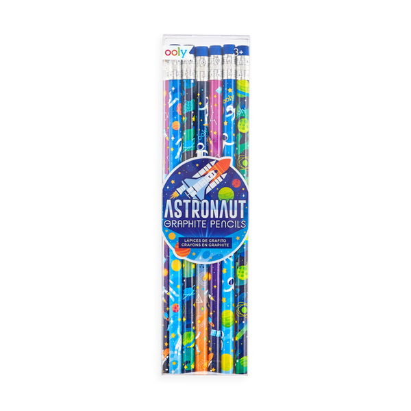 Astronaut: 12 Graphite Pencils - Ages 3+