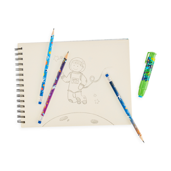 Astronaut: 12 Graphite Pencils - Ages 3+
