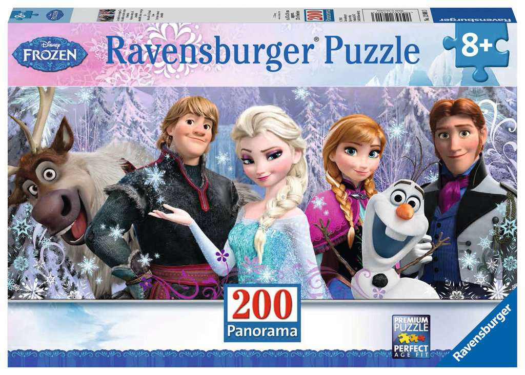 Frozen Friends - 200 Piece Panorama Puzzle