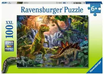 100 Piece Puzzle: Dinosaur Oasis - Ages 6+