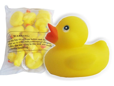 Loot: 2" Yellow Rubber Duck - Ages 3+