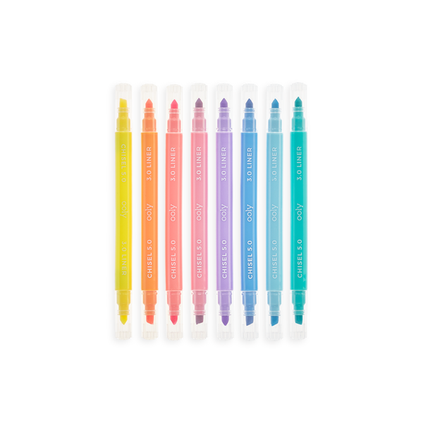Double Ended Pastel Liners Ages 6+