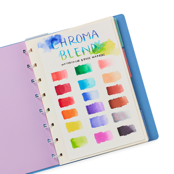 Chroma Blends: 18 Watercolor Brush Markers - Ages 6+