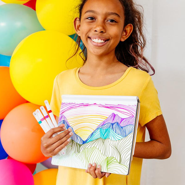 Drawing Duet: 12 Dual Tip Markers / 24 Colors - Ages 6+