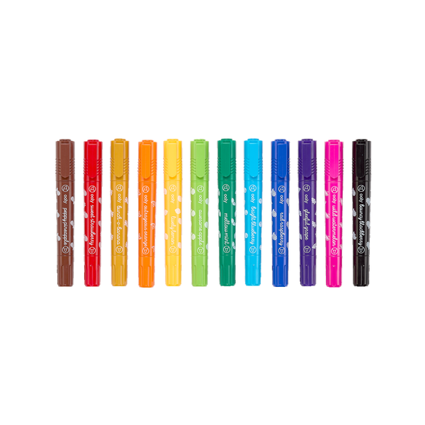 Yummy Yummy: 12 Double-ended Scented Markers - Ages 3+