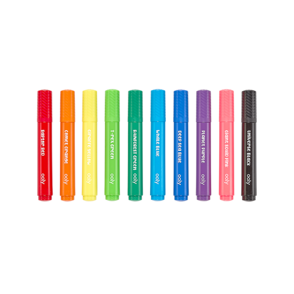 Big Bright: 10 Brush Markers - Ages 3+