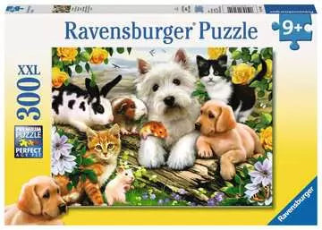 300 Piece Puzzle: Happy Animals Buddies - Ages 9+